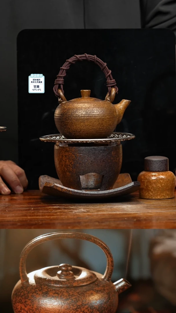 【闪购商品】紫砂茶壶八戒茶器-古法柴烧