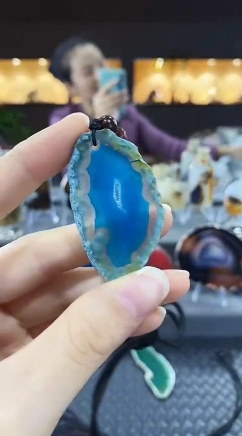 未镶嵌颈饰玛瑙/玉髓郑****作玛瑙
