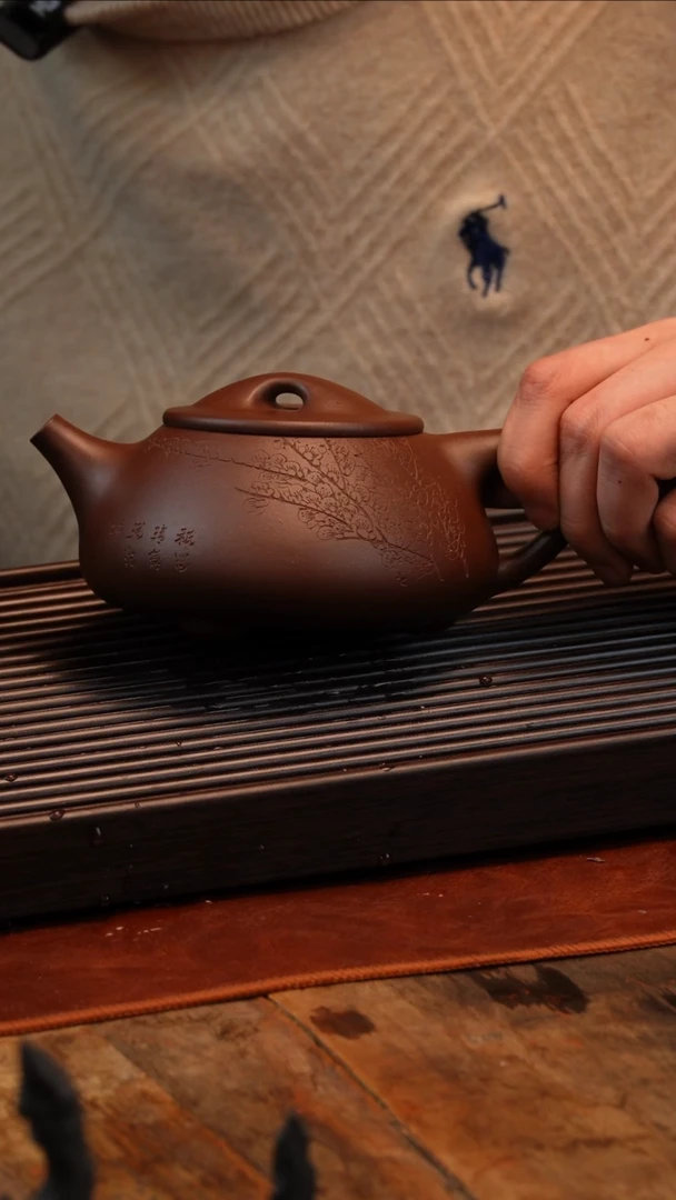 【闪购商品】紫砂茶壶景州石瓢壶