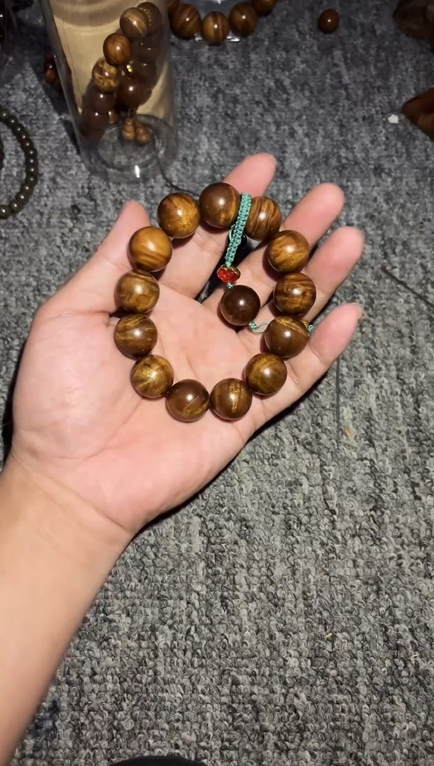 金丝楠手串/手链枯木1.8单圈68