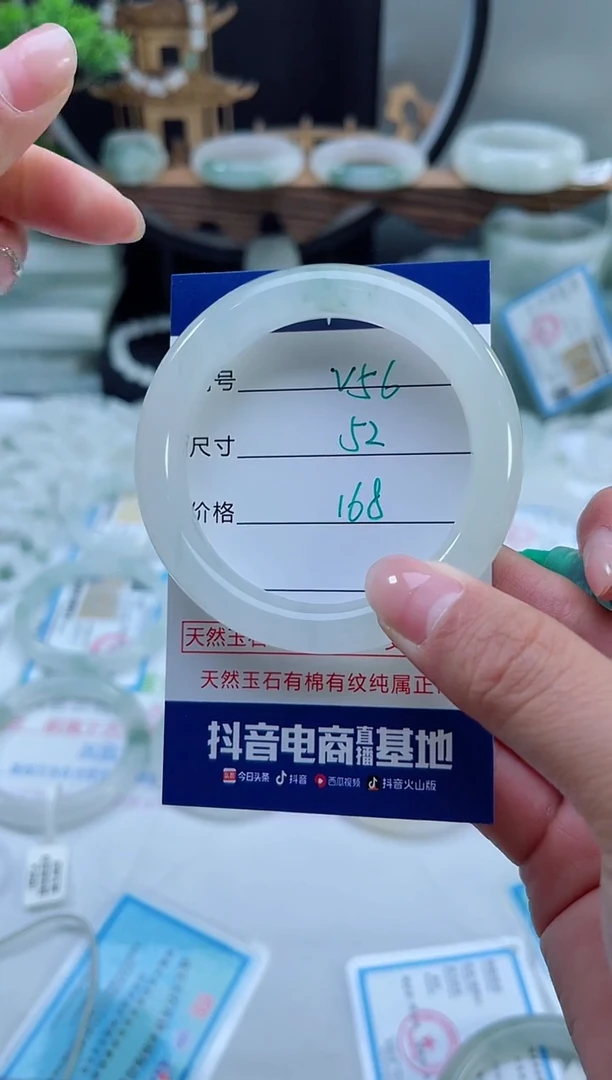 未镶嵌首饰石英质玉（天山翠）56