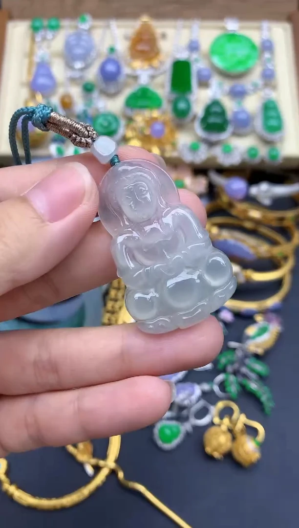 颈饰未镶嵌翡翠205-春日珠宝