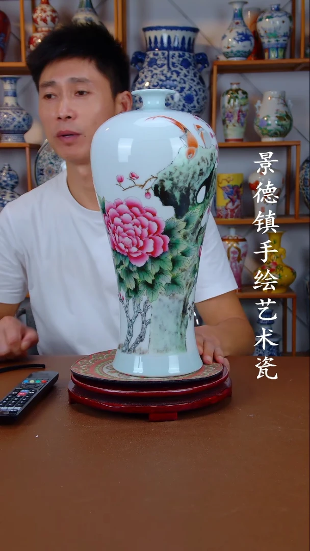现代景德镇手工手绘陶瓷摆件61
