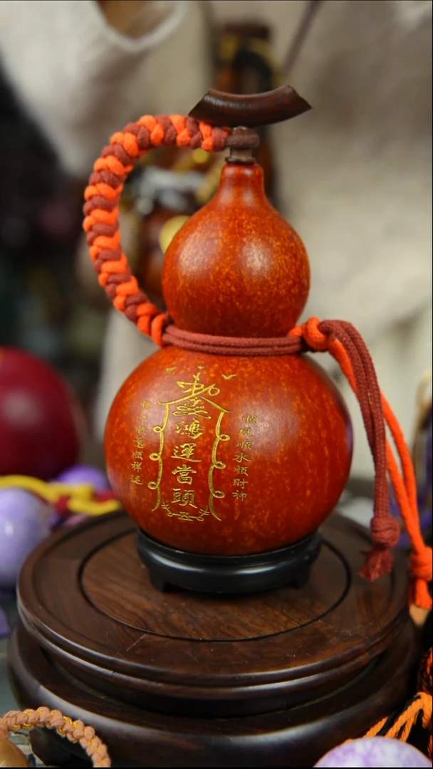 186号500ml左右非遗大漆酒葫芦
