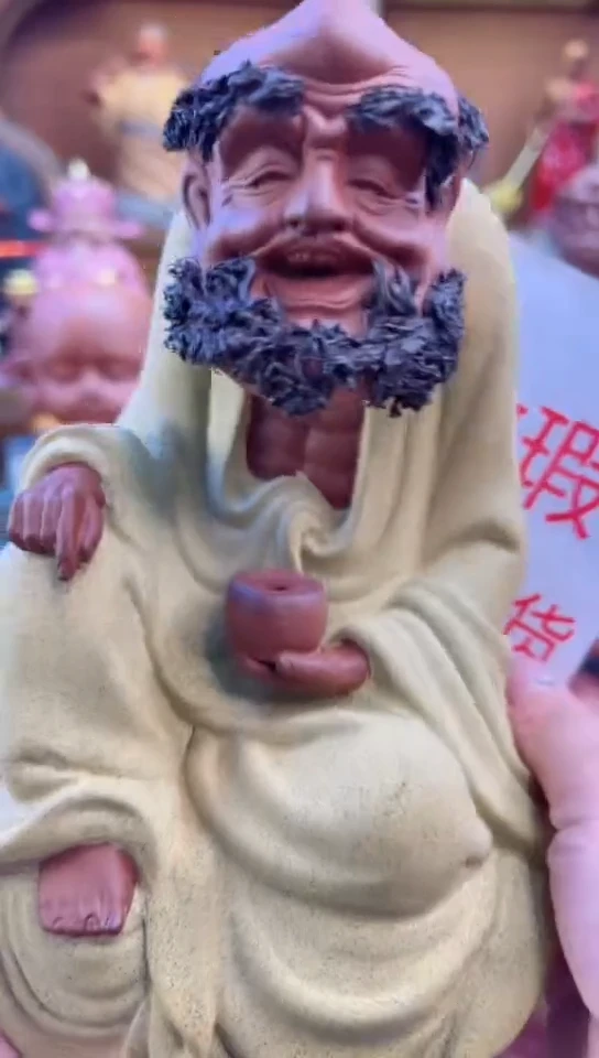 紫砂茶宠器闵茶宠摆件