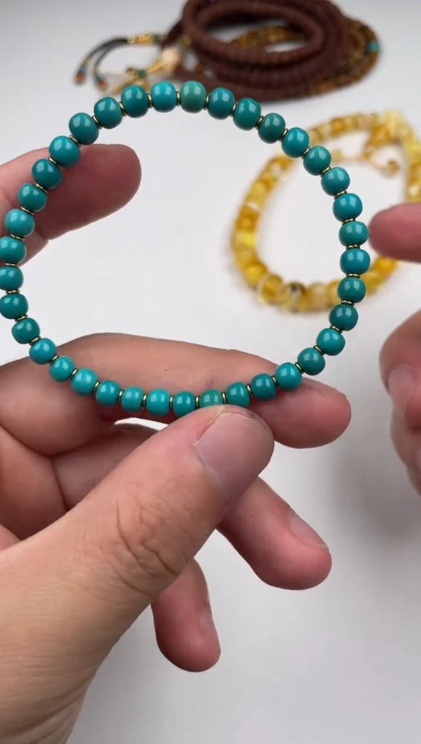 未镶嵌绿松石手串未镶嵌 绿松石 手串