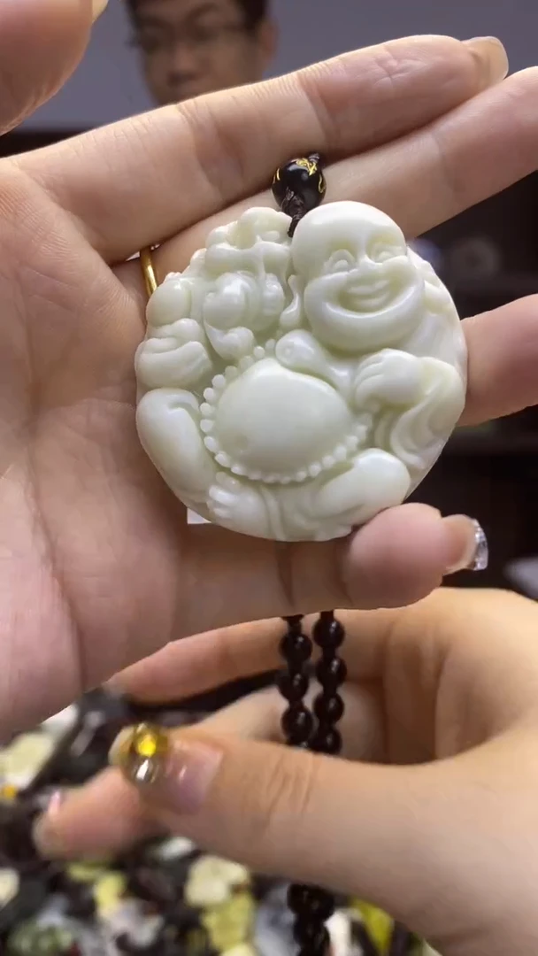 未镶嵌岫玉挂件多样性发货发其一