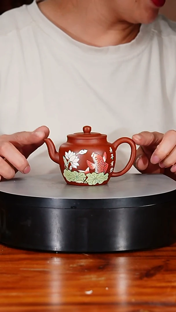 宜兴原矿紫砂壶茶壶120C