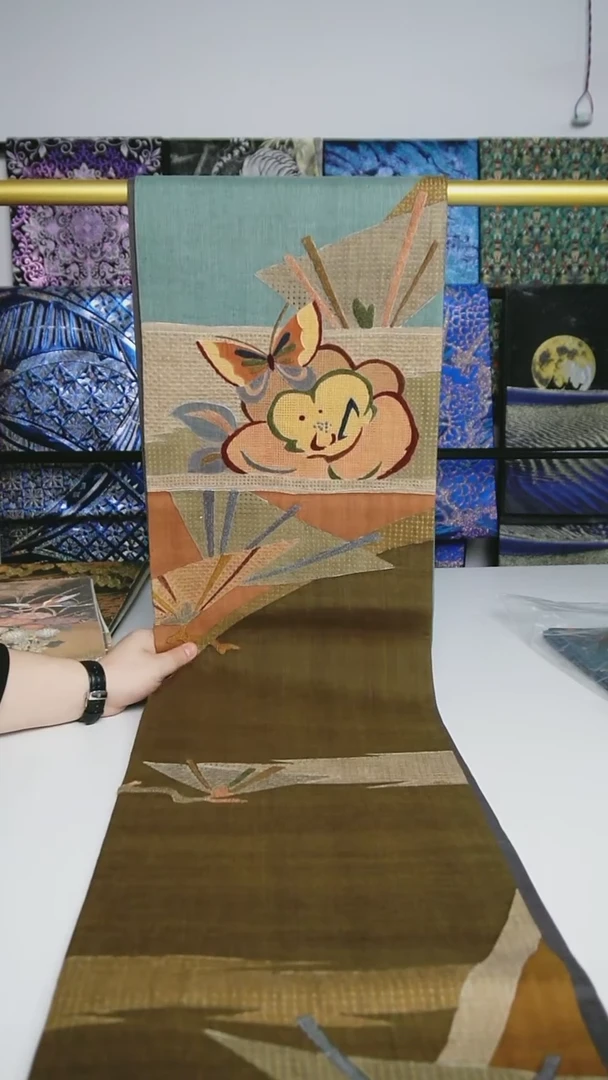 【闪购商品】织绣织锦62四通汕头绣