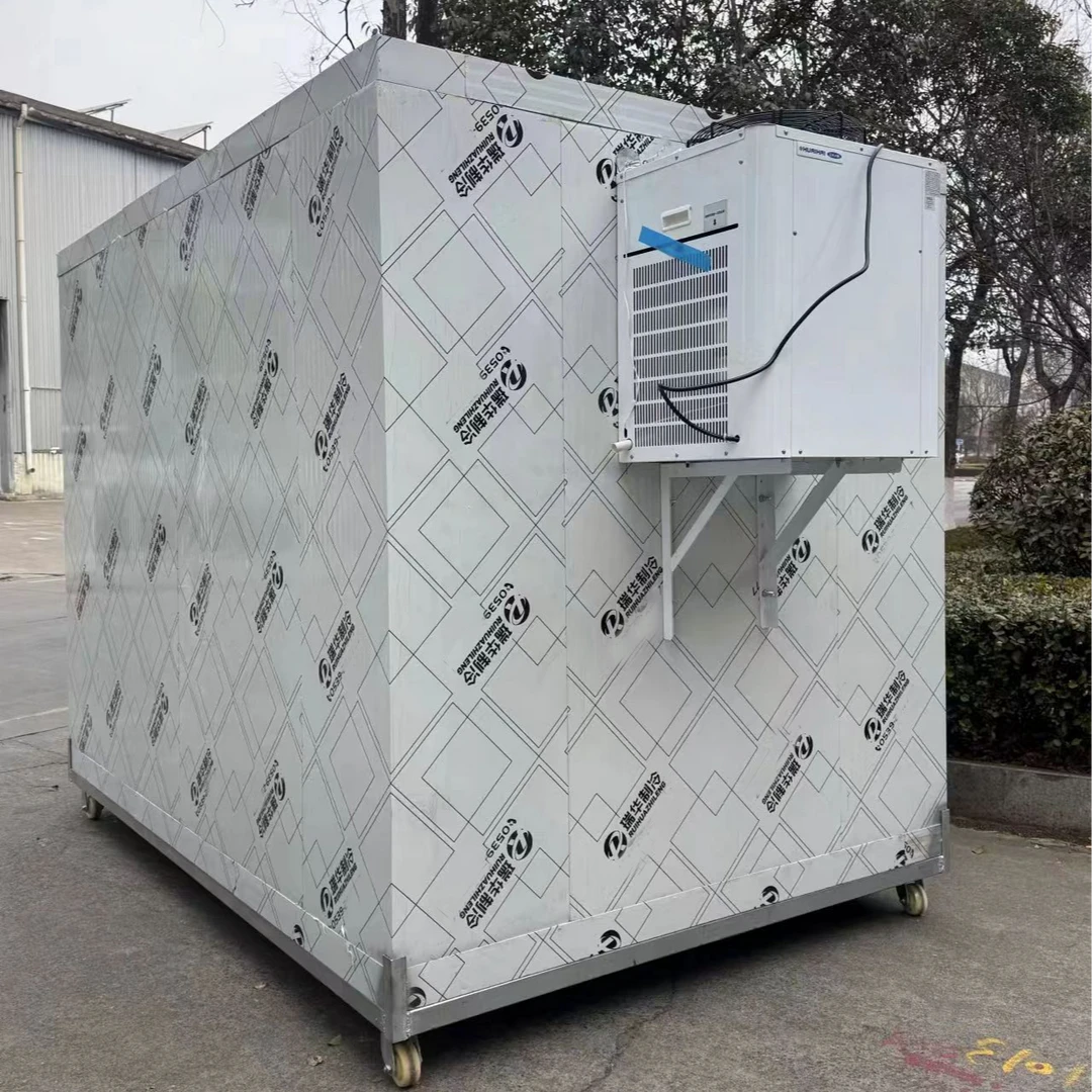 移动型小冷库 电厂保鲜技术 每小时耗电仅为1.5度 聚氨酯超密度保
