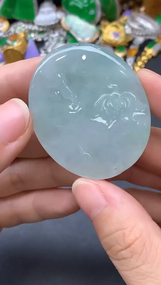 颈饰未镶嵌翡翠215-中国好珍宝