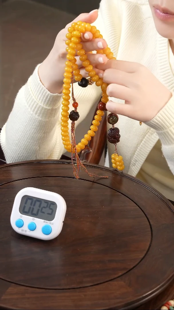 菩提籽类黄色菩提108颗