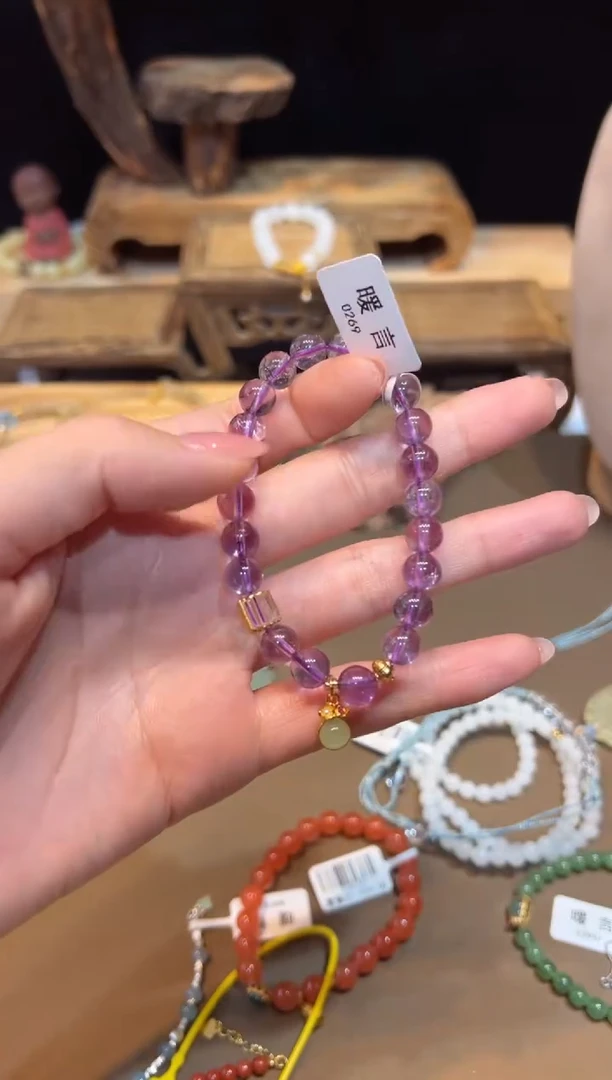 水晶手链未镶嵌手饰@@0269