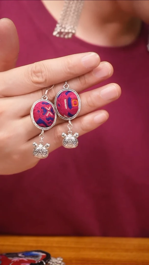 刺绣0166  高吉文创  直播老绣