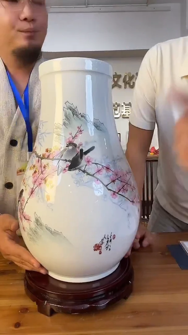 摆件景德镇陶瓷摆件流水30