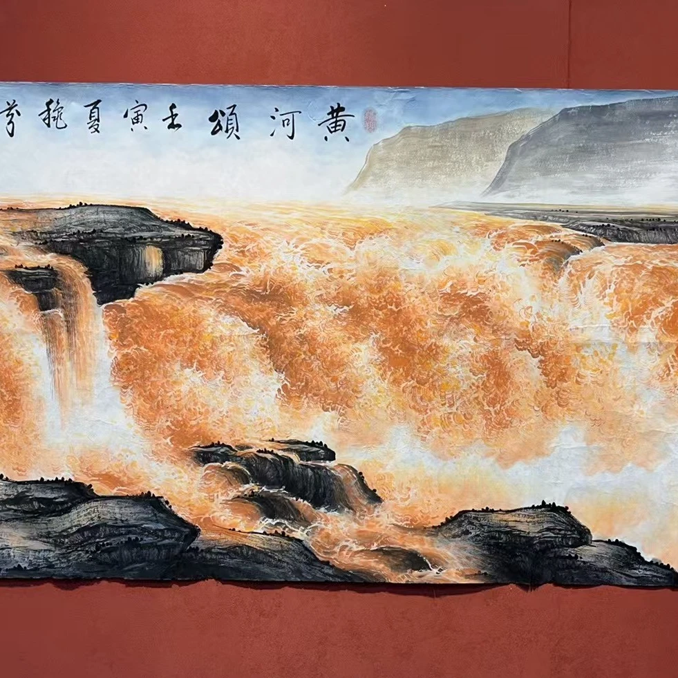 赵秋芬山水 国画山水3.