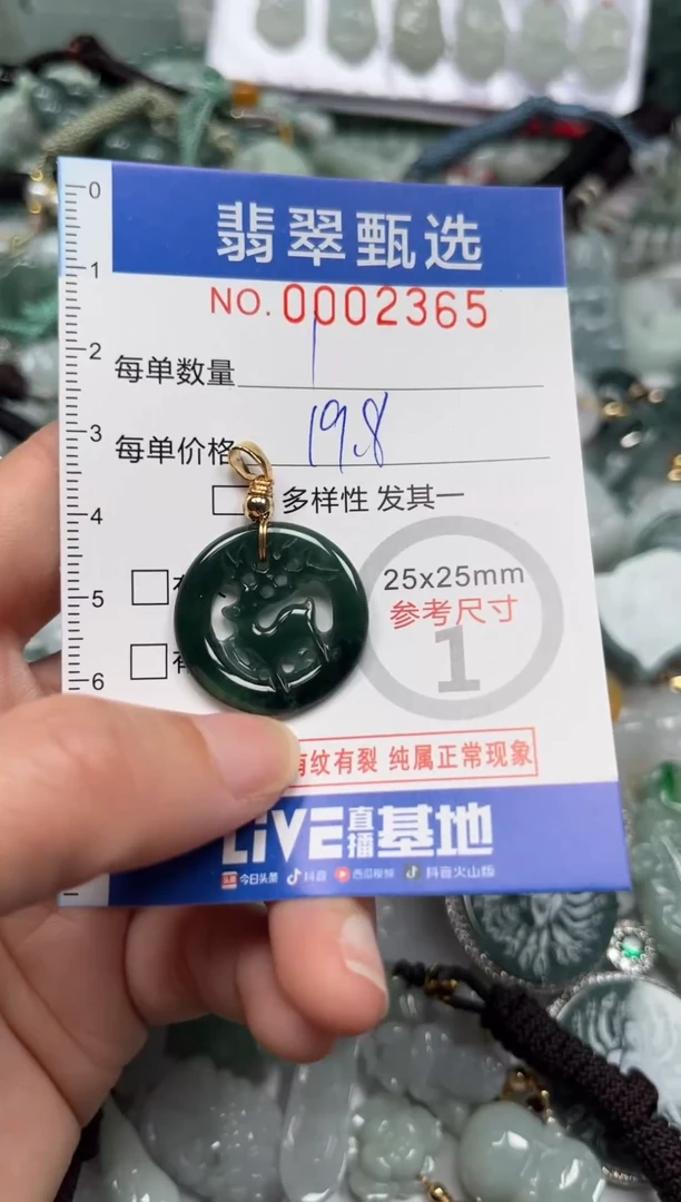 【闪购商品】翡翠颈饰未镶嵌00..2365