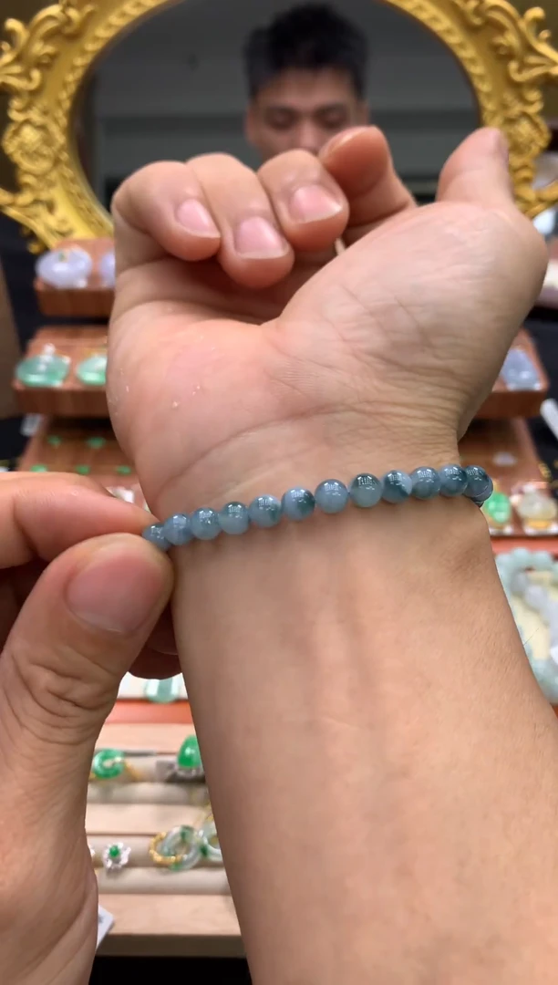 未镶嵌手串翡翠手串