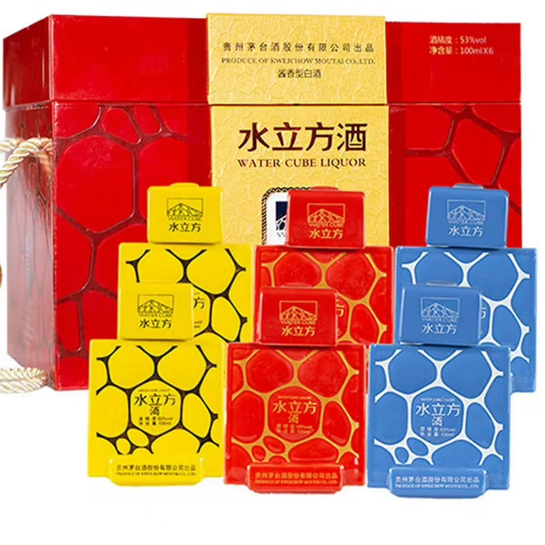 （霞姐专属）MOUTAI/茅台水立方小酒（颜色随机）酱香型53度100ml