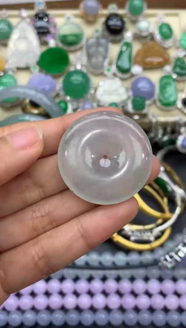 翡翠未镶嵌颈饰535-中国好珍宝