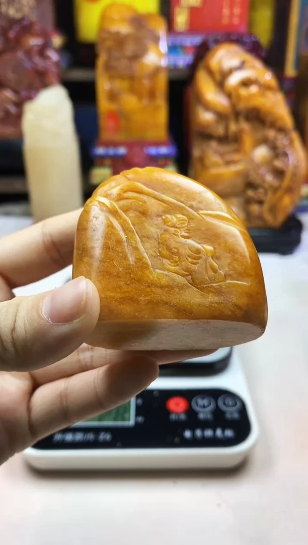 寿山石印石纯天然篆刻石料