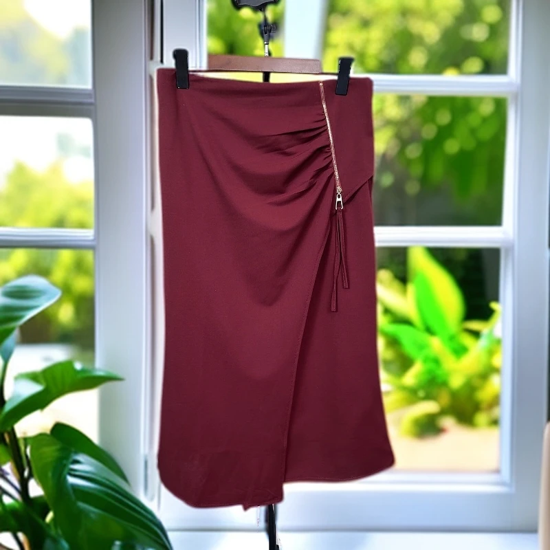 半身裙显瘦时尚女士开叉20251يىڭىلىق يوپكا 85سانتىر