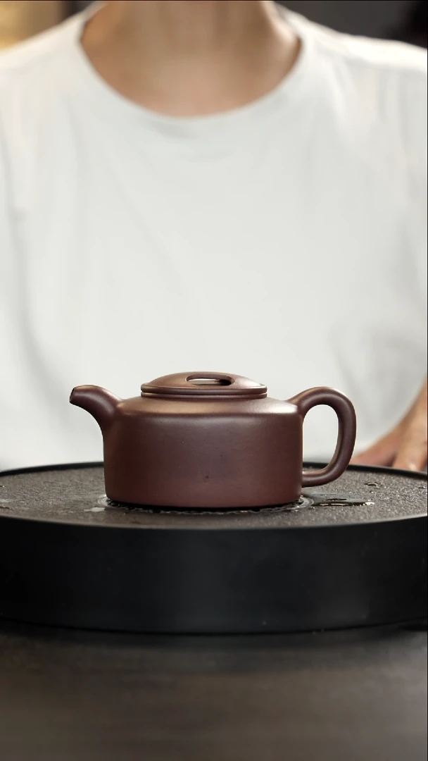 茶壶紫砂4号井92底槽青牛盖莲子大漏