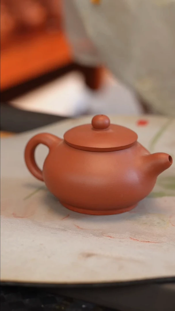 茶壶紫砂原矿手工制作