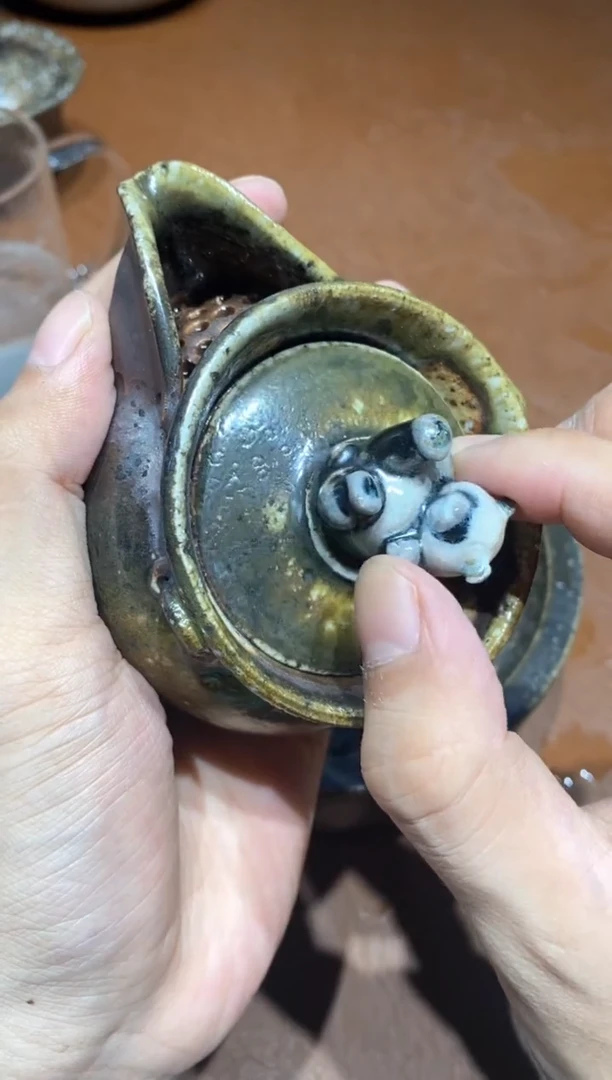 程*琛奢瓷/瑞寅柴烧茶器（宝瓶）065