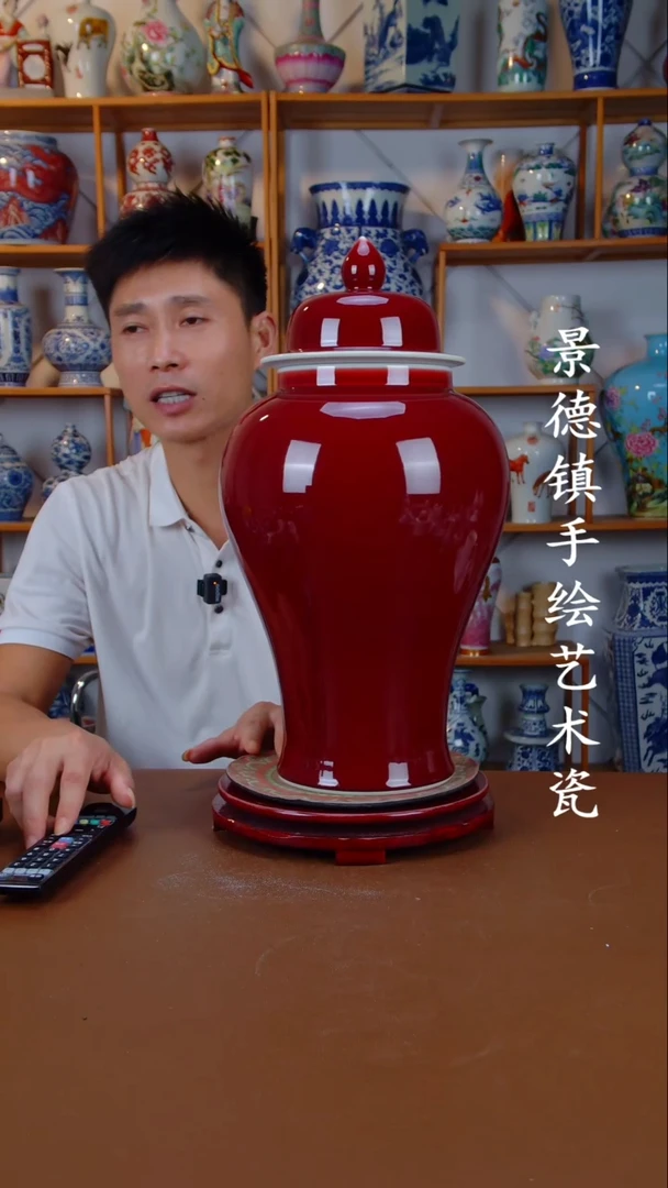 现代景德镇手工手绘陶瓷摆件72