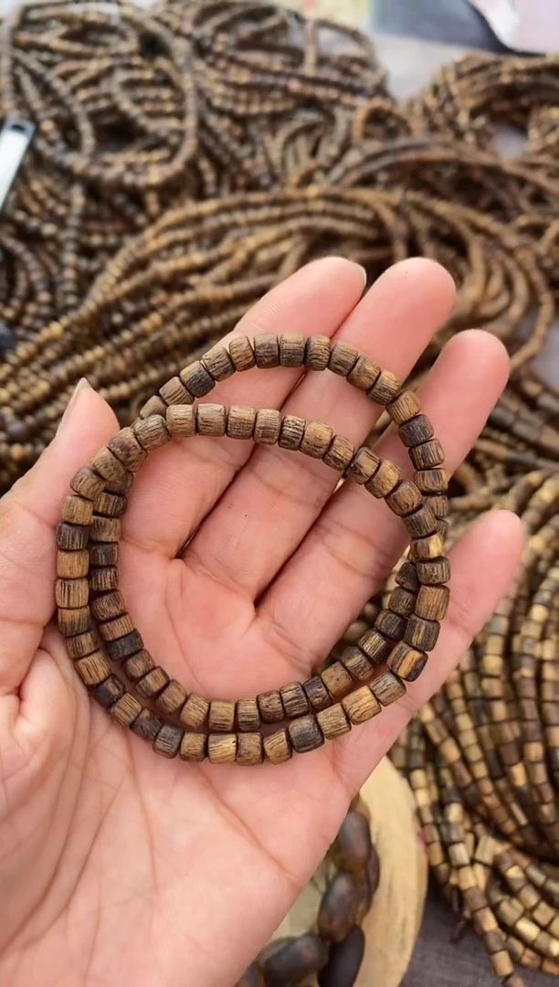 手串沉香随型桶珠单圈棋楠手串多样性发2