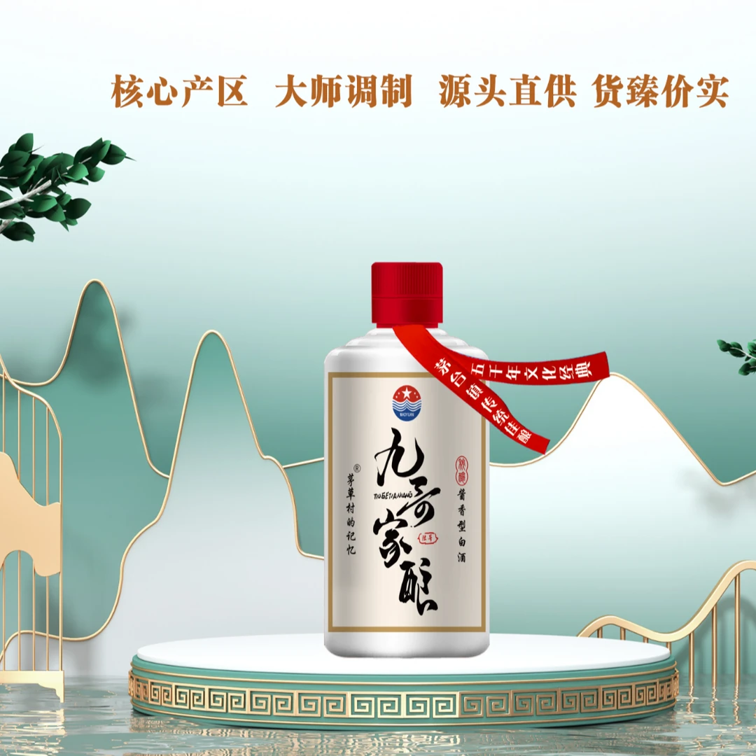 茅草村的记忆酱香型白酒醇香佳酿6号53%Vol500