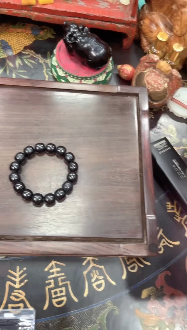 手链未镶嵌和田玉【晋博雅物】【玉器】桶珠手串001