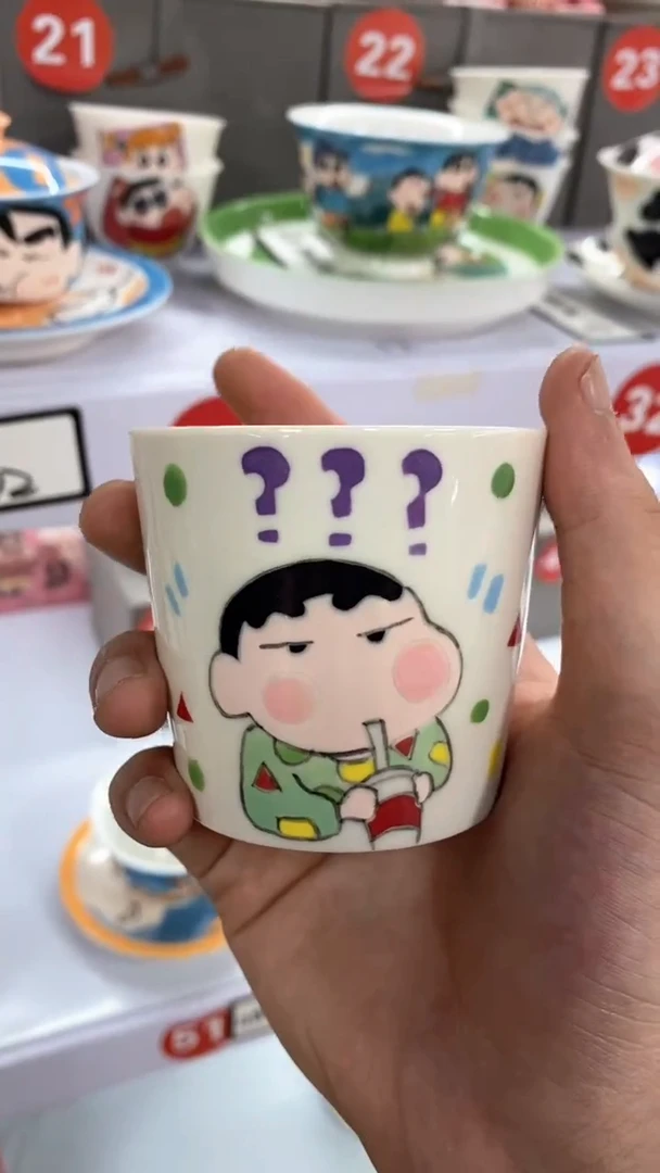 高温釉下彩纯手工手绘陶瓷