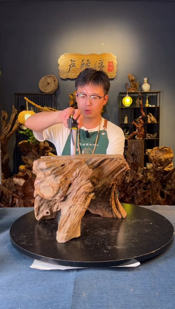 木卢师傅根艺作品（不包含人物摆件）