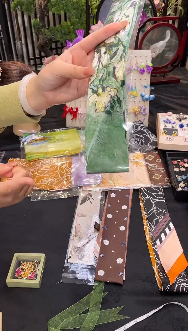 织绣静*非遗手工苏绣饰品