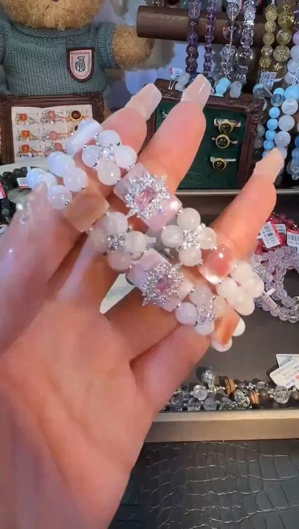 未镶嵌手串水晶k596多样性发货一件