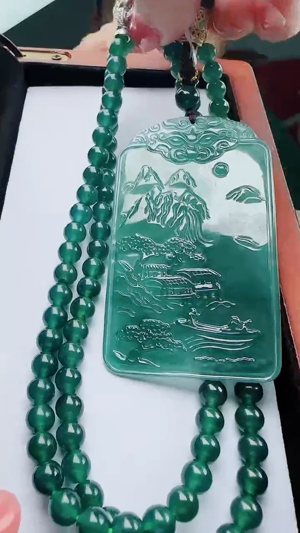 颈饰未镶嵌翡翠多样性发其一78389