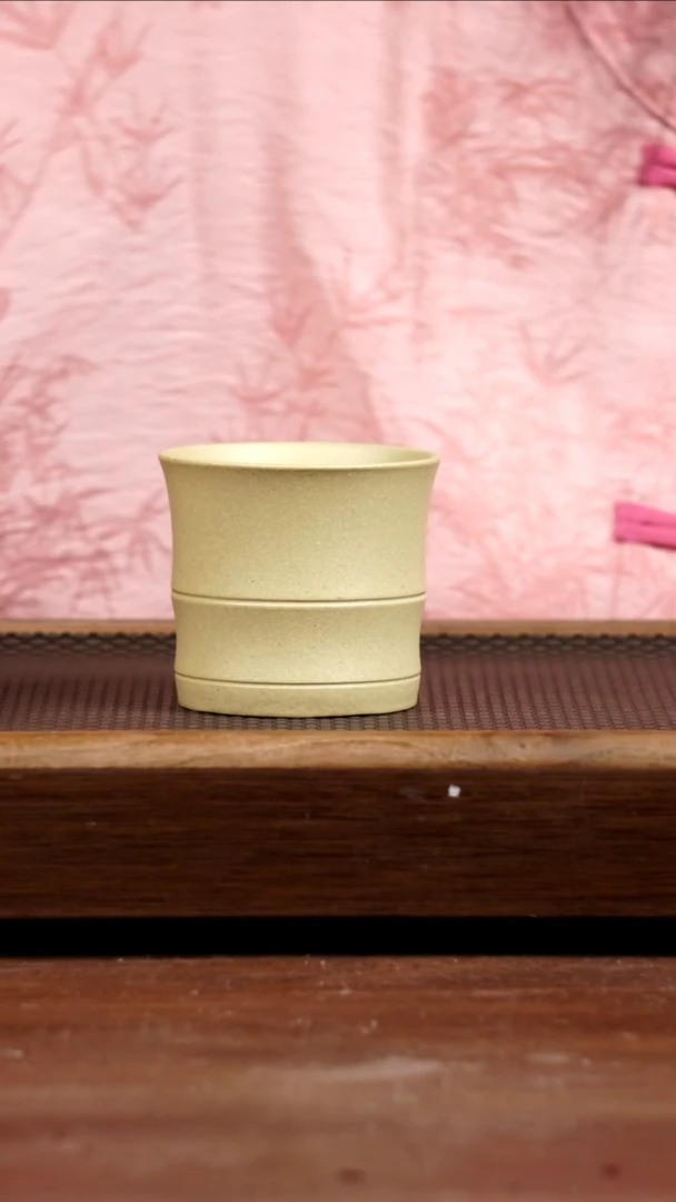 茶壶紫砂梨皮绿杯子230CC