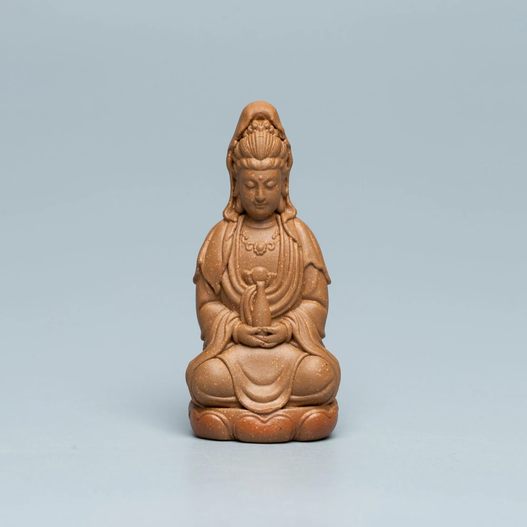 【新华网非遗紫砂专属】HCS138 观音 段泥 紫砂茶宠