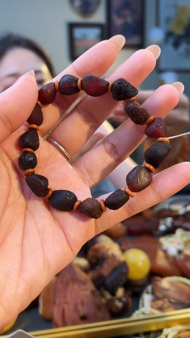 手串琥珀未镶嵌手串