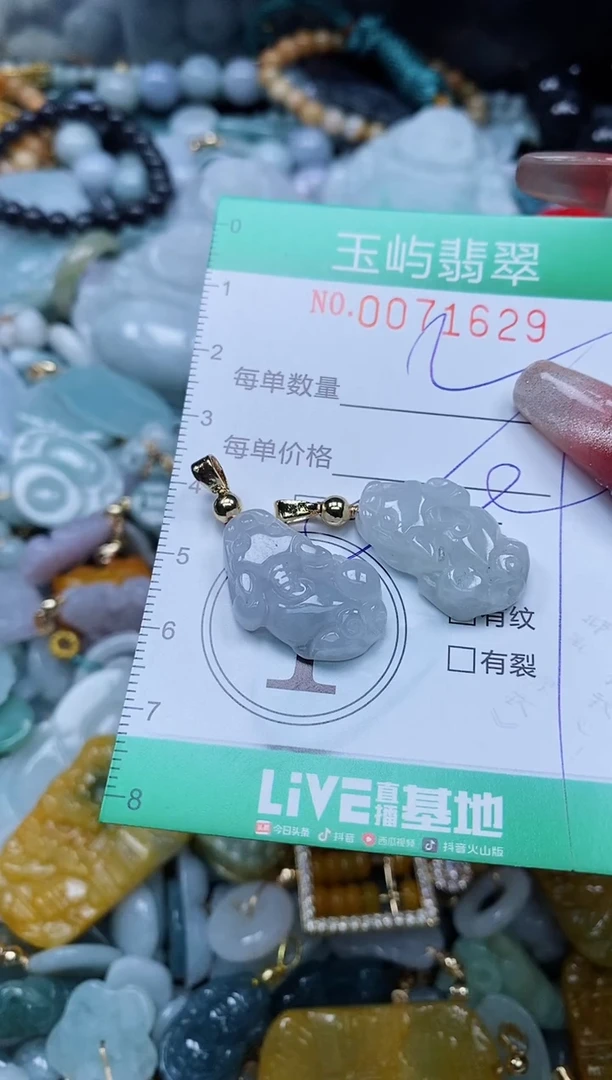 【闪购商品】翡翠颈饰未镶嵌闪购0071629多样性发其一