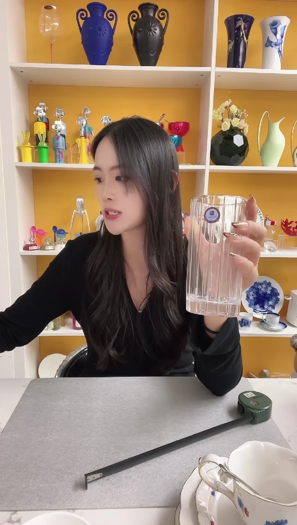 意大利敦迪 条纹水杯