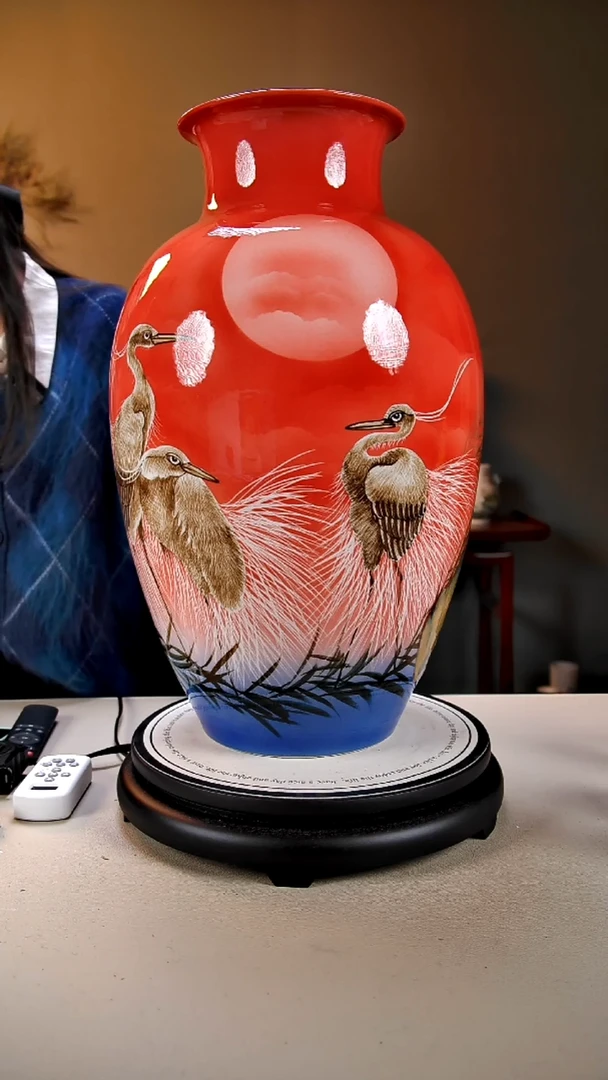 摆件陶景德镇手绘陶瓷50