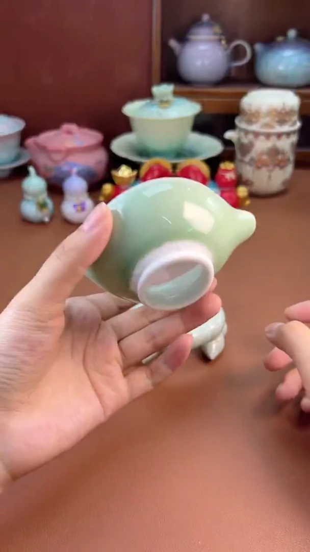 拾椿山 | 精美陶瓷茶具/茶器/茶道配件 莲蓬茶漏