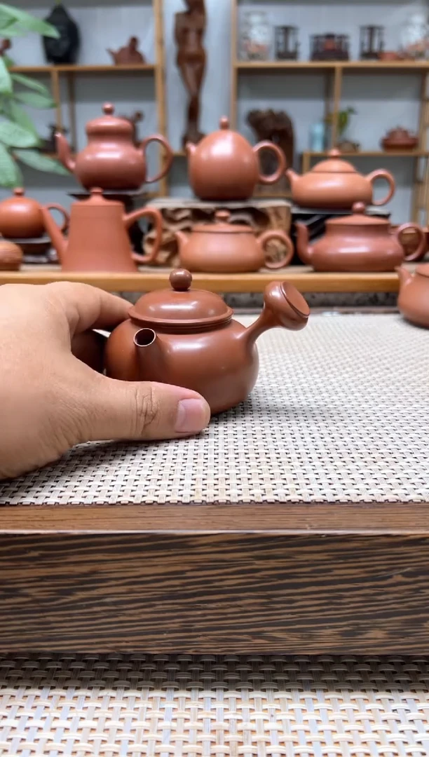 原矿朱泥全手 芙蓉侧把 130cc