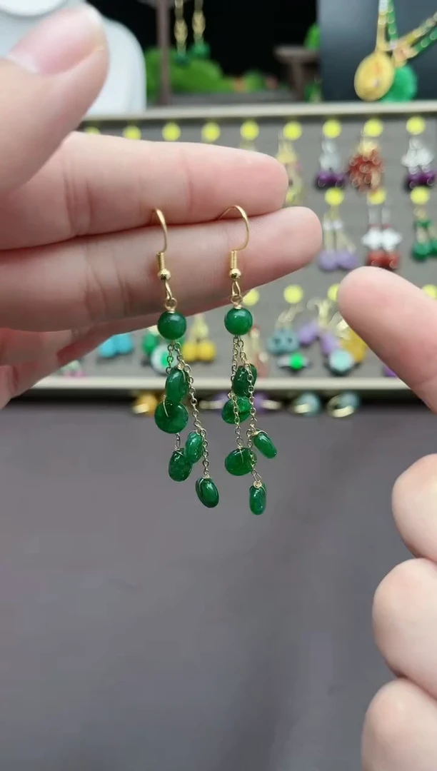 【闪购商品】玛瑙/玉髓耳钉银S925镶嵌528000