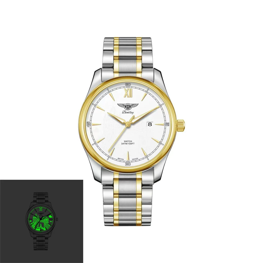 Bentley宾利星辰系列夜光桥腕表手表轻奢时尚经典对表