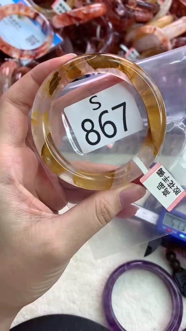 未镶嵌手镯水晶S867-54