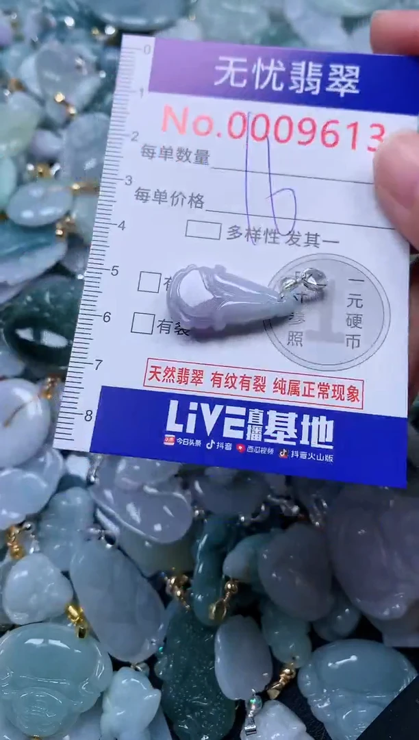 颈饰未镶嵌翡翠9613